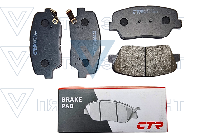 Колодки передние SANTA FE NEW 2012-15 58101-A0A00 CTR CKKH-69 GK1403