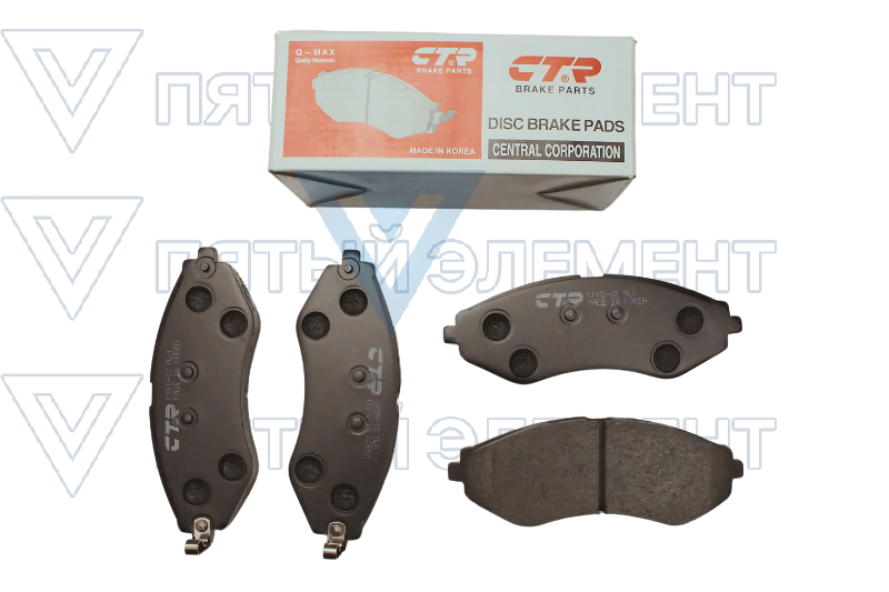 Колодки передние LACETTI CTR CKKD-12 GK0440
