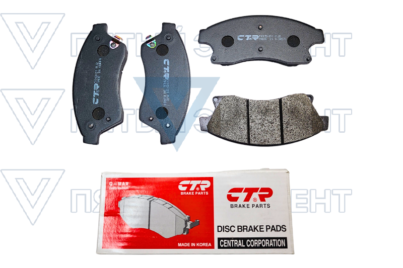 Колодки передние Chevrolet CRUZE CTR CKKD-21 GK0449