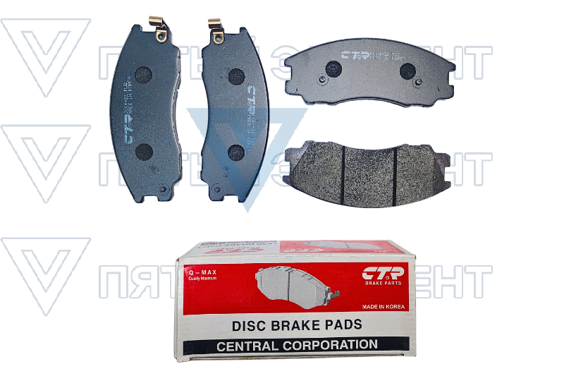 Колодки передние TERRACAN CTR CKKH-22 GK0476