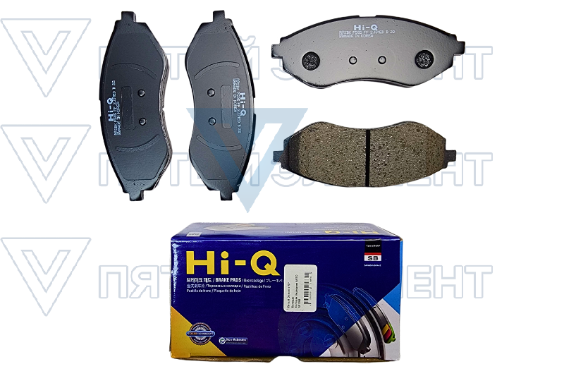 Колодки передние AVEO SP1158 SP1158