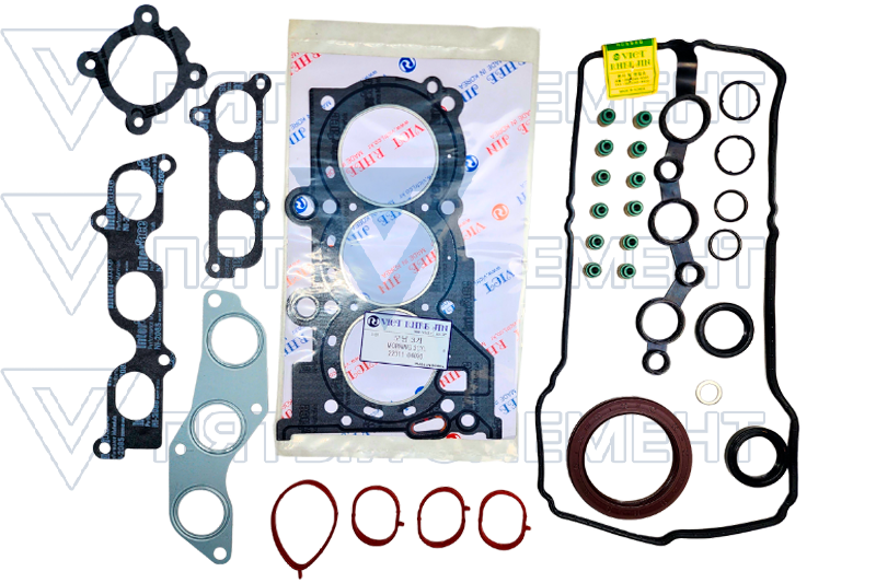 Комплект прокладок 1,0L 20910-04A01 RHEEJIN (PICANTO 2011) 20910-04A01