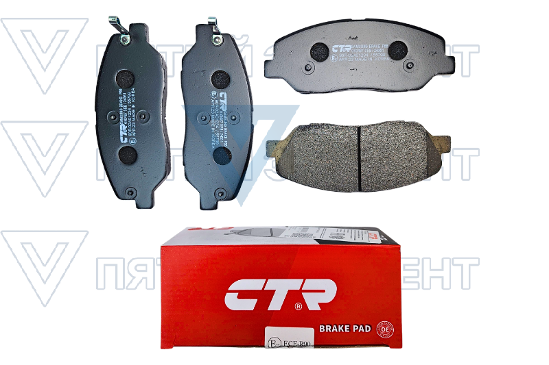 Колодки передние SANTA FE NEW CTR CKKH-33 GK0487