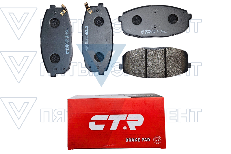 Колодки передние CERATO 2009 CTR CKKH-40 GK0494