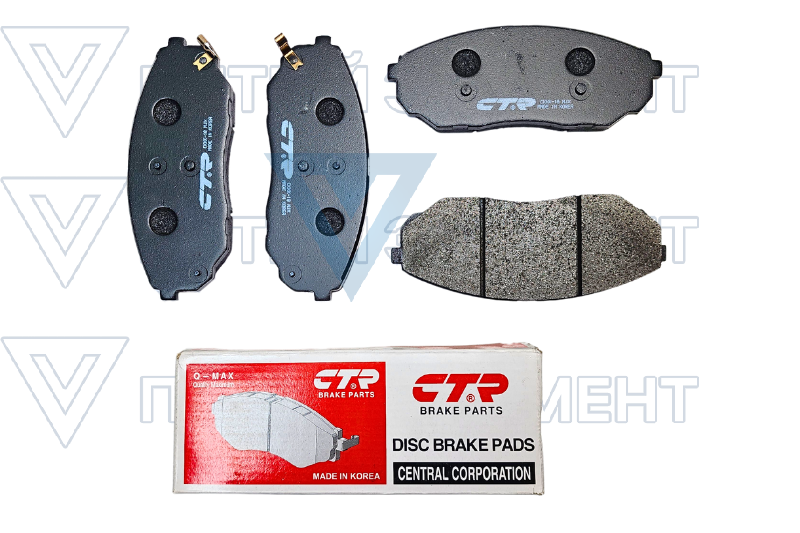 Колодки передние SORENTO CTR CKKK-18 GK0524