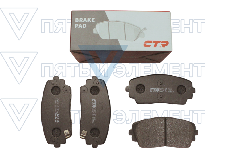 Колодки передние PICANTO 2011 CTR CKKK-48 GK0554