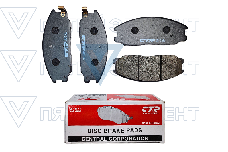 Колодки передние REXTON NEW,KYRON CTR CKKS-7 GK0563
