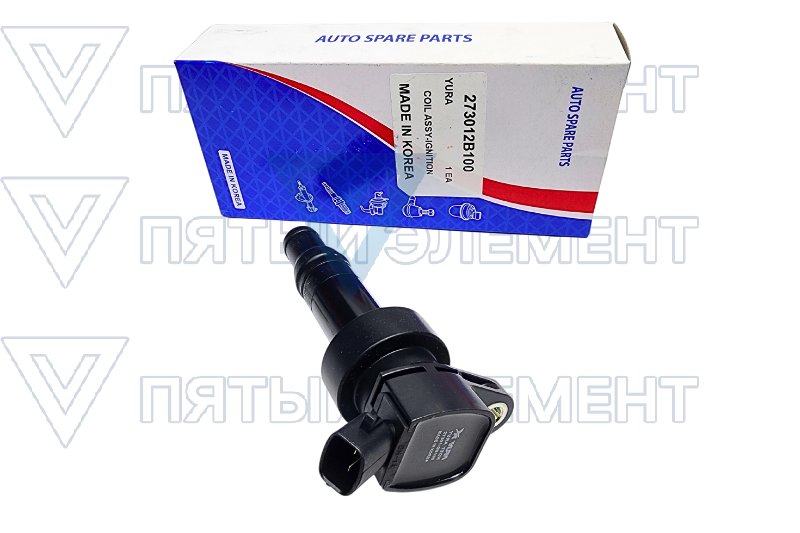 Катушка зажигания 1,6L 27301-2B100 YRA (SOUL 2014) 27301-2B100