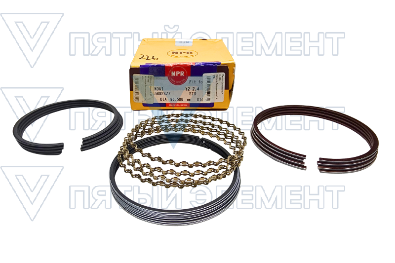 Кольца бензиновые 2,4 стд (Н-100) 23040-32700