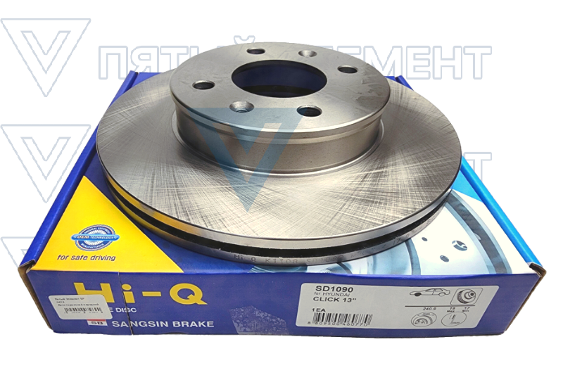 Диск тормозной передний (GETZ) SD1090