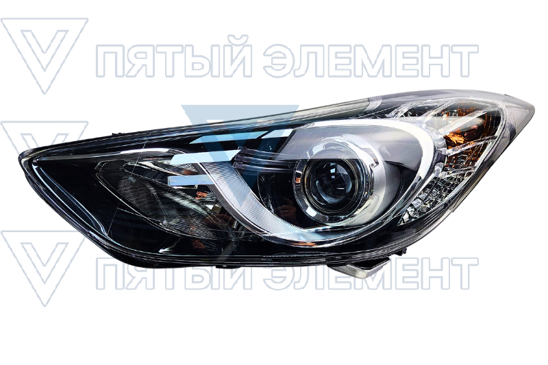 Фара левая светодиод. с коррект.92101-3X001(ELANTRA 2011) 92101-3X001