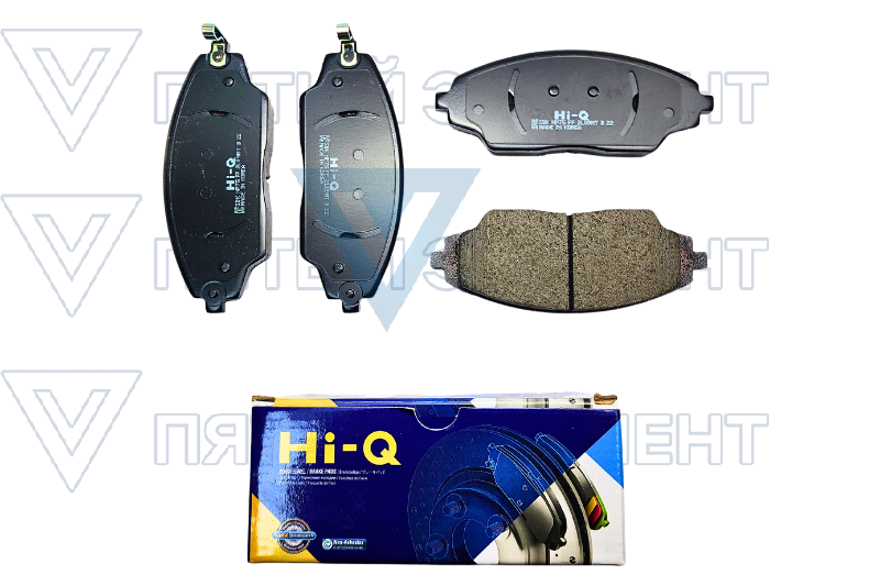 Колодки передние AVEO T300 2012- 95231012 SP1481 SP1481