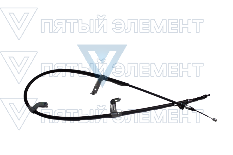 Трос ручника левый диск.59760-1R300 (ACCENT 2011) 59760-1R300