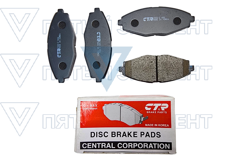 Колодки передние LANOS CTR CKKD-2 GK0430