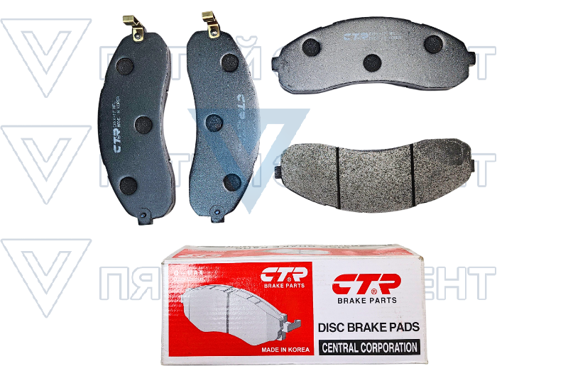 Колодки передние BONGO NEW CTR CKKK-17 GK0523