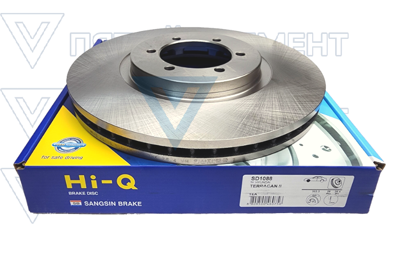 Диск тормозной перед 2,9L 51712-H1030 (TERRACAN) SD1088