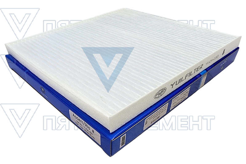 Фильтр кондиционера 97133-4L000 Yuil YUCA-233 (ACCENT 2011) YUCA-233