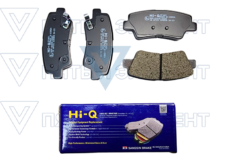 Колодки задние дисковые ACCENT-2011 58302-1RA30 SP1401