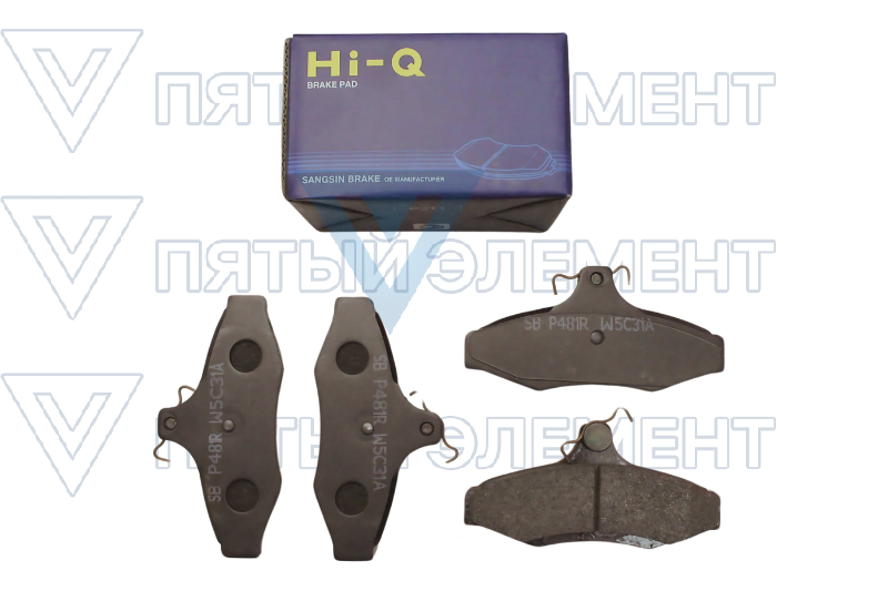 Колодки задние дисковые LEGANZA SP1114