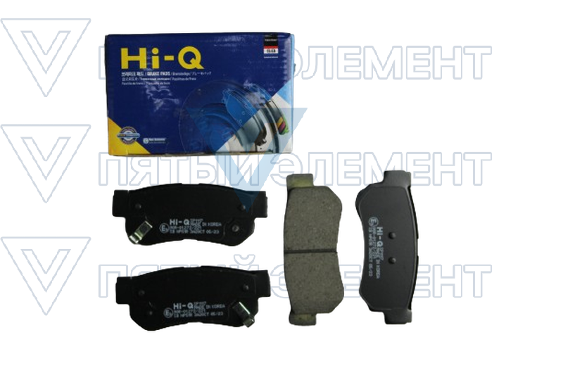 Колодки задние дисковые SONATA NEW EF SP1117