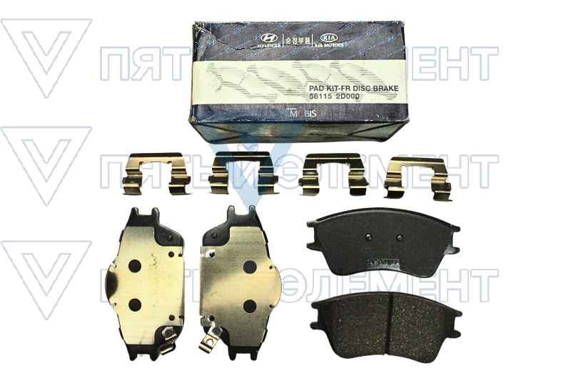 Колодки передние НМС AVANTE XD 1,5