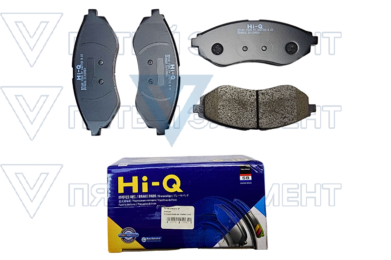 Колодки передние NUBIRA SOHC SP1158